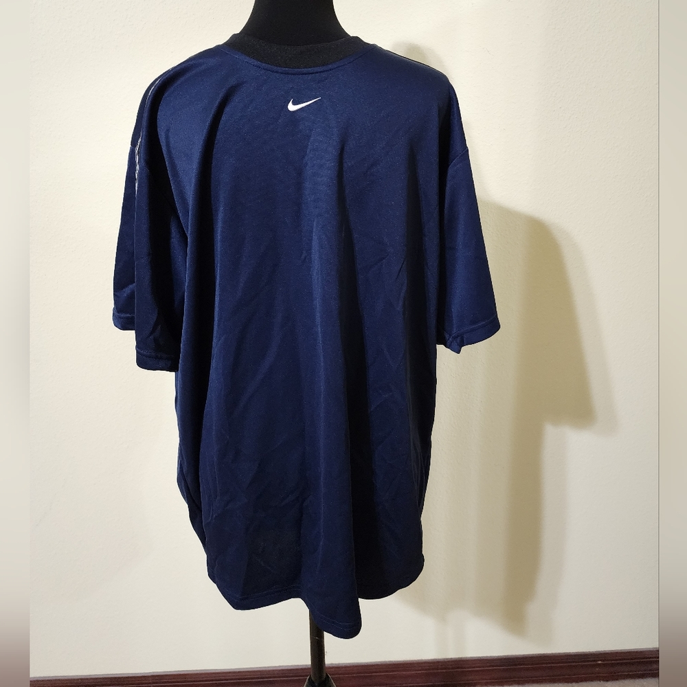 Nike Athletic Short Sleeve top - Men's XL blue/black